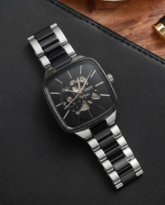 Radd_o Skeleton Luxury Edition Automatic 2 ton silver Black