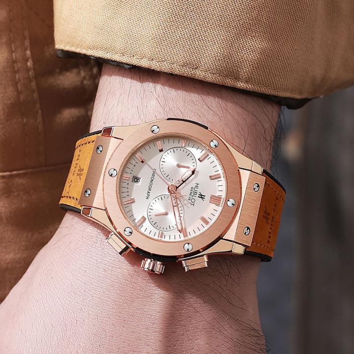 Hu.blot Big Bang Classic Leather Belt