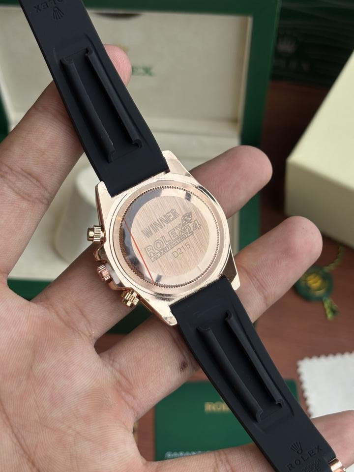 Rolee_x Daytona Oysterflex Eye Of Tiger Copper
