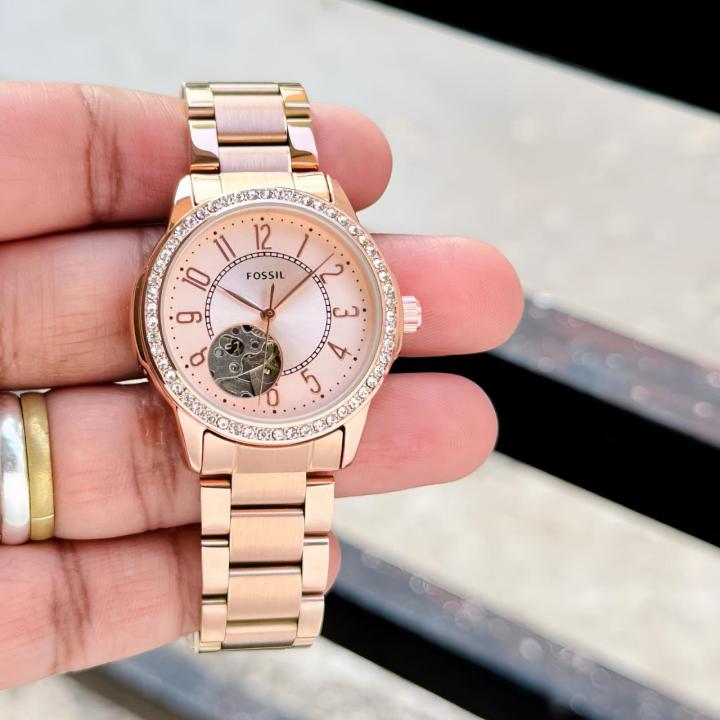 Fossi_l Architect Automatic Copper-Pink