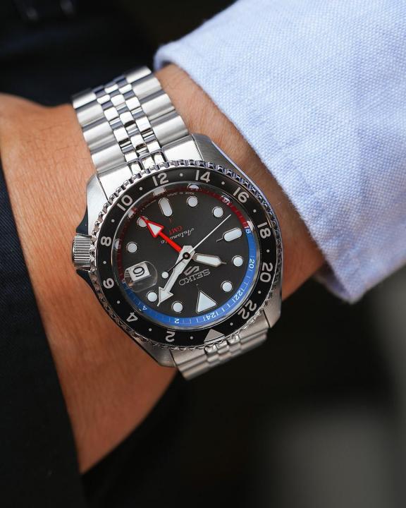 Seik_o 5 Sports GMT Automatic red and blue