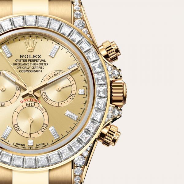Role_x Oyster Perpetual Daytona Chosmograph Gold-Gold