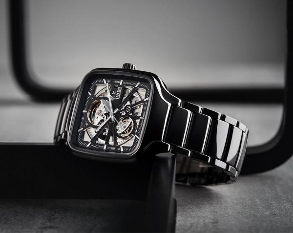 Radd_o True Square Automatic Ceramic Black Silver