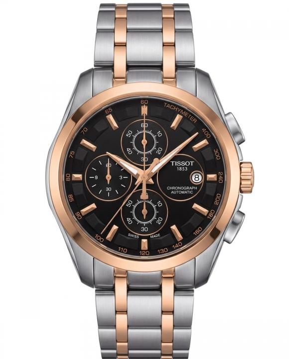 Tissoo_t 1853 Couturier Two Tone Copper Black dial