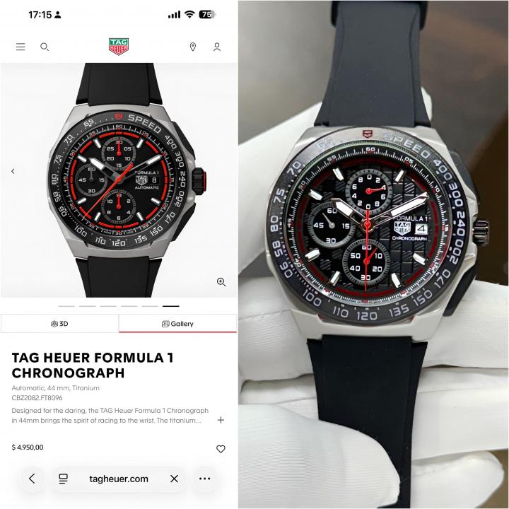 Tag Heue_r Formula 1 Chronograph