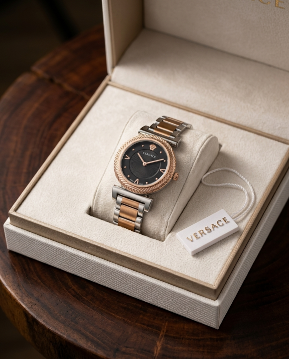 Ver.sace VERE01720 2Ton-Copper-Black