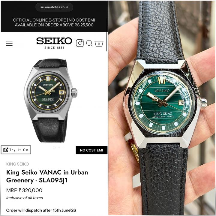 Sei.ko King Vanac Automatic