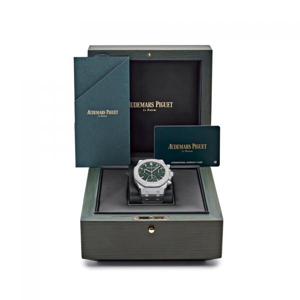 Audemars pigue_t Royal Oak Chronograph Green