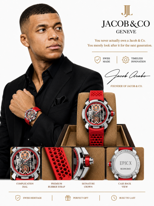 Jacob & Co. Epic X CR7 Flight of CR7