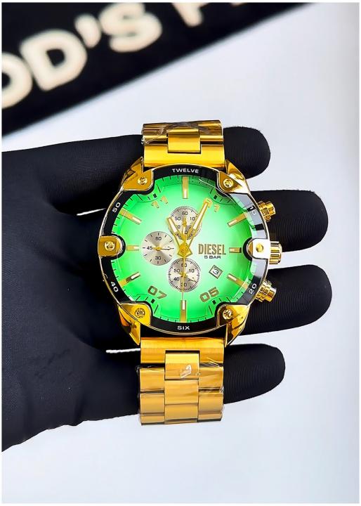 Diesee_l Spiked gold green