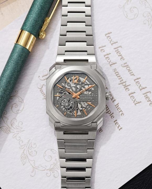 Bvl.gari Octo Finissimo Skeleton Automatic