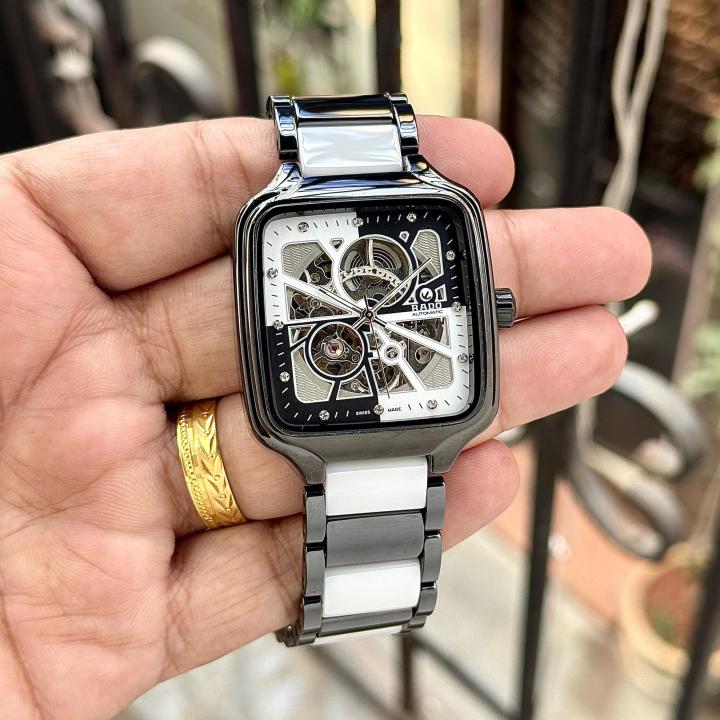 Radd_o True Square Automaticceramic Limited Edition Silver Niddle