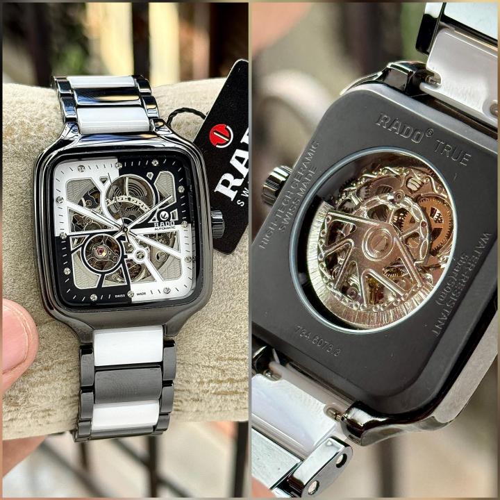 Radd_o True Square Automaticceramic Limited Edition Silver Niddle