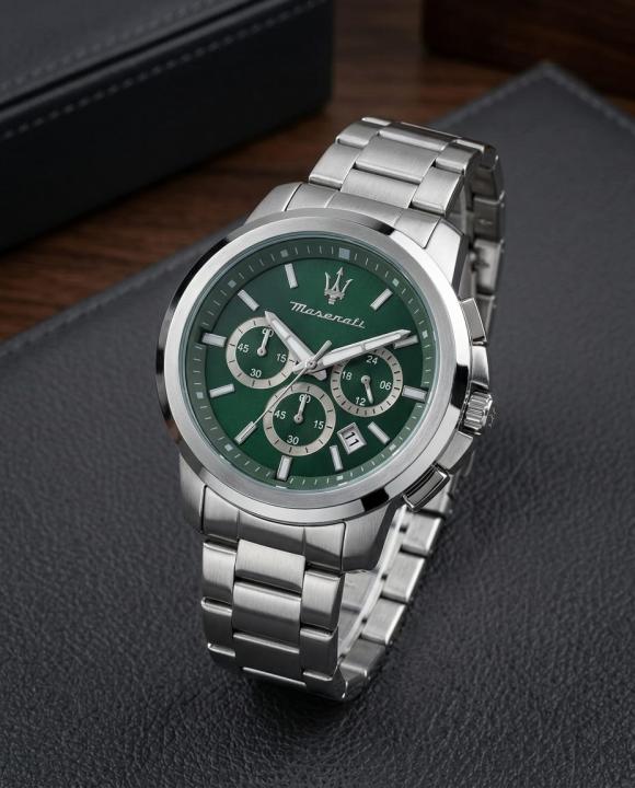 Mase.rati Potenza Silver-Green