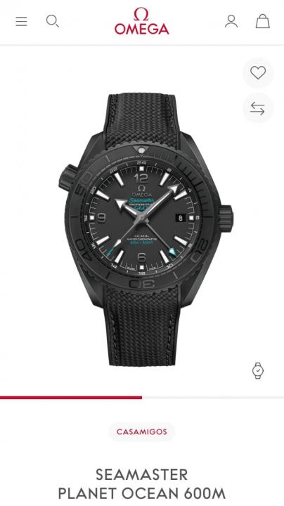 Omeg_a Seamaster Planet Ocean 600M Co-Axial Master Chronometer