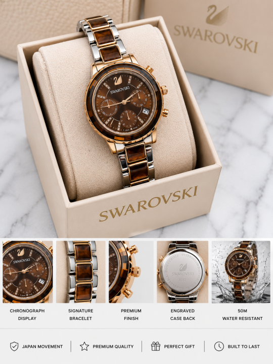 swarovskki Chronograp matrix Lady