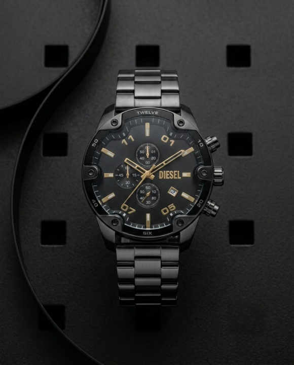 Diesee_l Spiked black gold