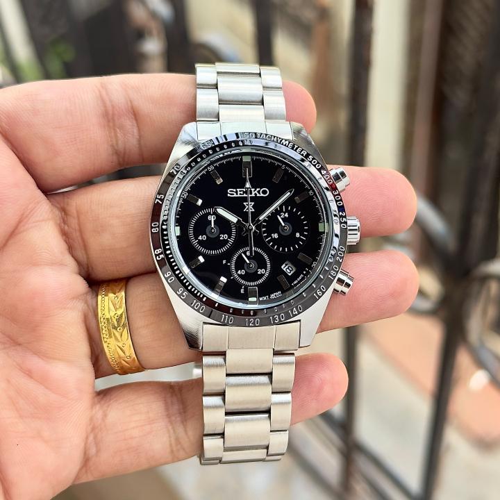 Se.iko Prospex Speedtimer Chronograph silver -black