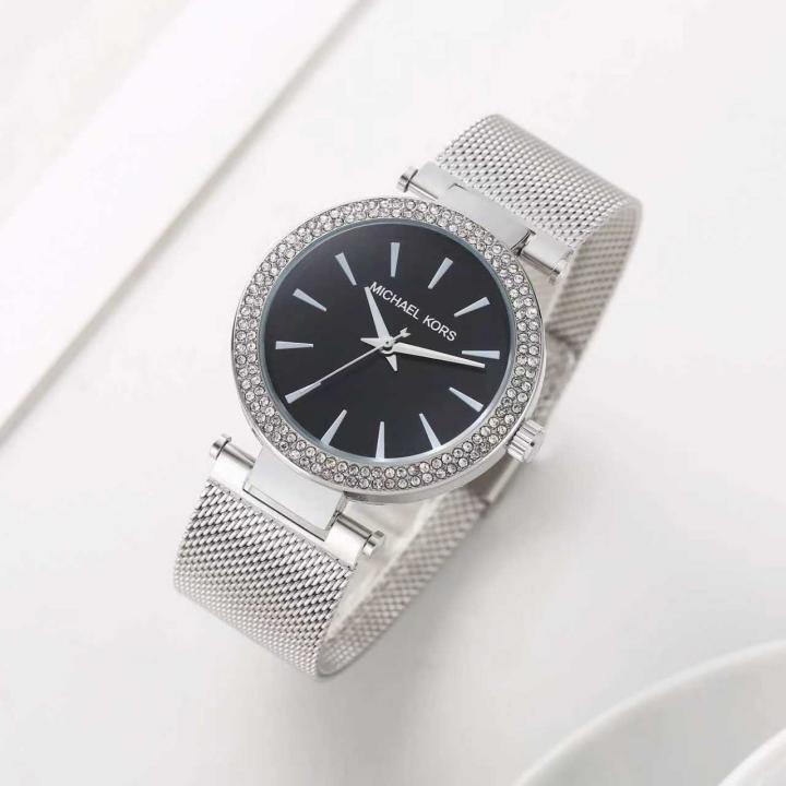 Mich.ael_Kors Darci Silver-Black