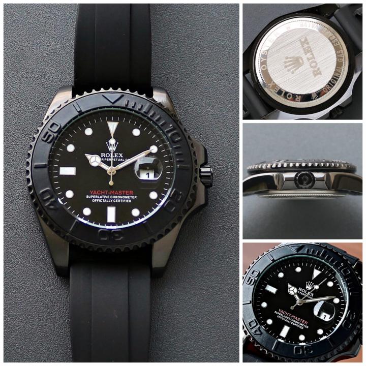 Role_x Oyster Perpetual Yach Master Battery Black
