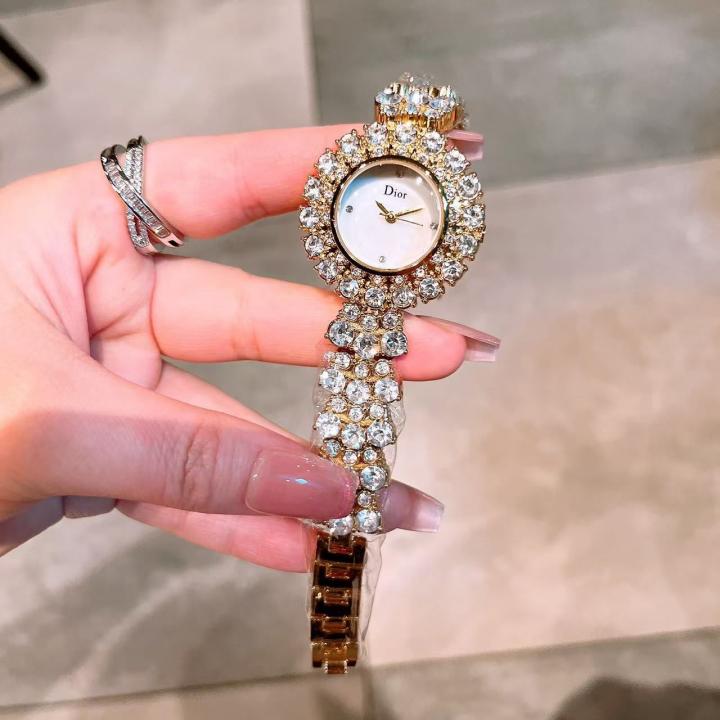 Dio_r Dimond Gold-White