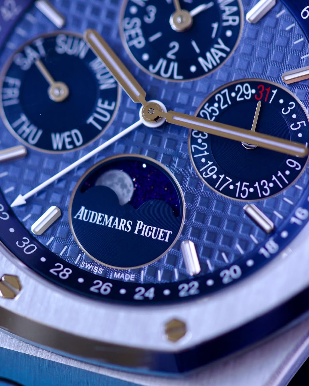 Aude.mars Piguet Royal Oak Calendar Automatic