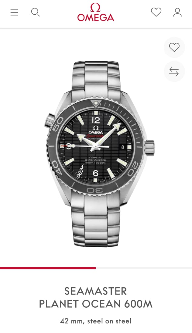 Om.ega Seamaster Planet Ocean 600M James Bond Edition Skyfall Automatic