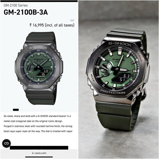 Ca.sio G Shock Gm2100