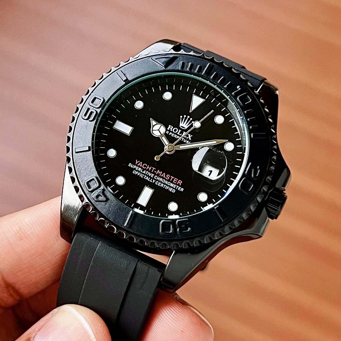 Rol.ex Oyster perpetual Yach Master Battery