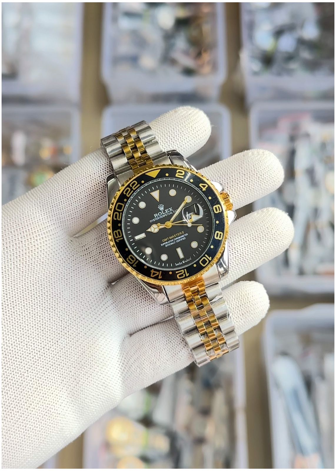 Rol.ex Oyster perpetual Gmt master