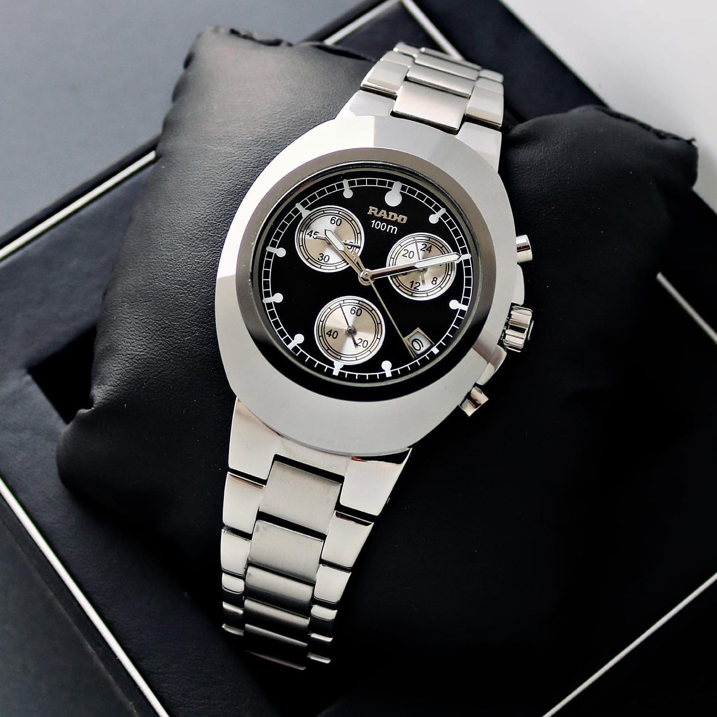 Ra.do 100M Chronograph AAA-QUALITY Black