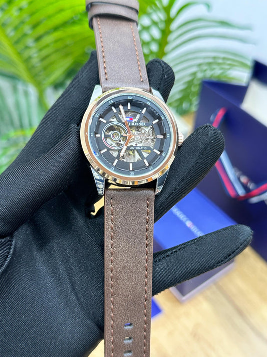 TOM.MY HILFIGER AUTOMATIC ROSE GOLD