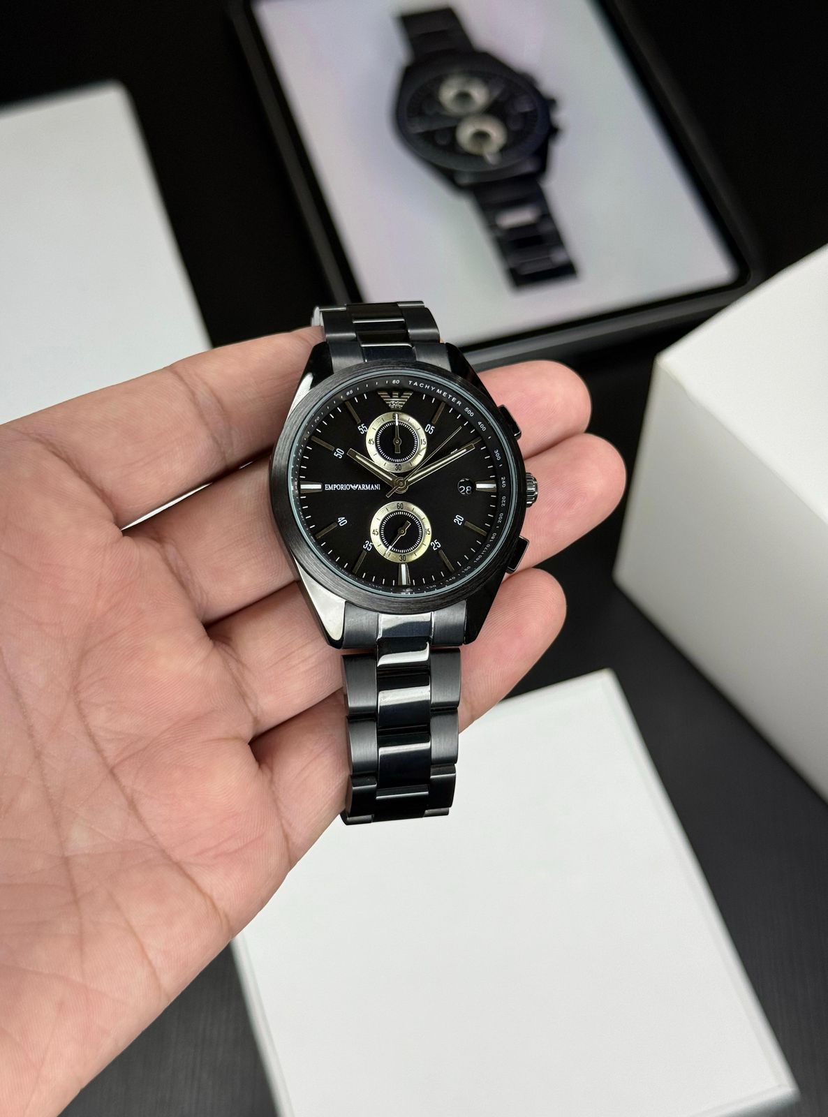 EM.PORIO ARMANI CLAUDIO black