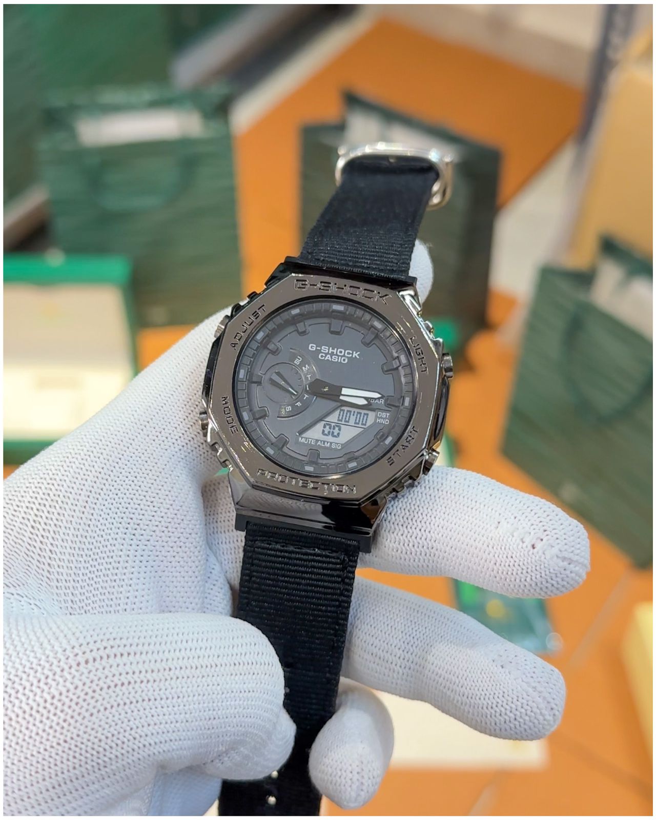 New Casio g shock gm2100cb