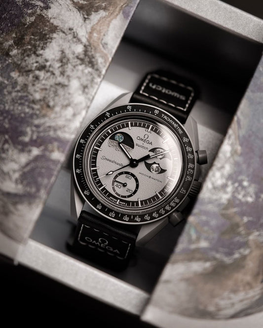 Om.ega X Swatch Bioceramic Moonswatch Collection