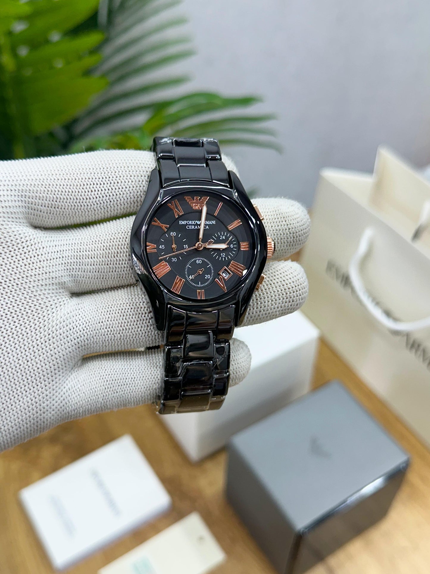 SUPER PREMIUM EMPORIO ARMANI CERAMIC IN BLACK