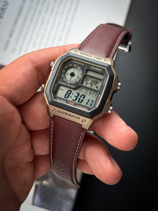 Ca.sio AE-1200 Illuminator Brown