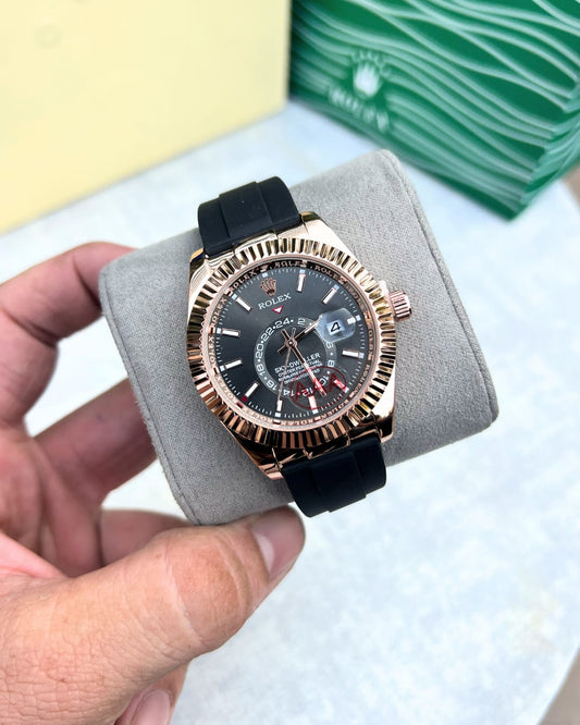 Role_x Oyester Perpetual Sky Dweller Silicon Belt