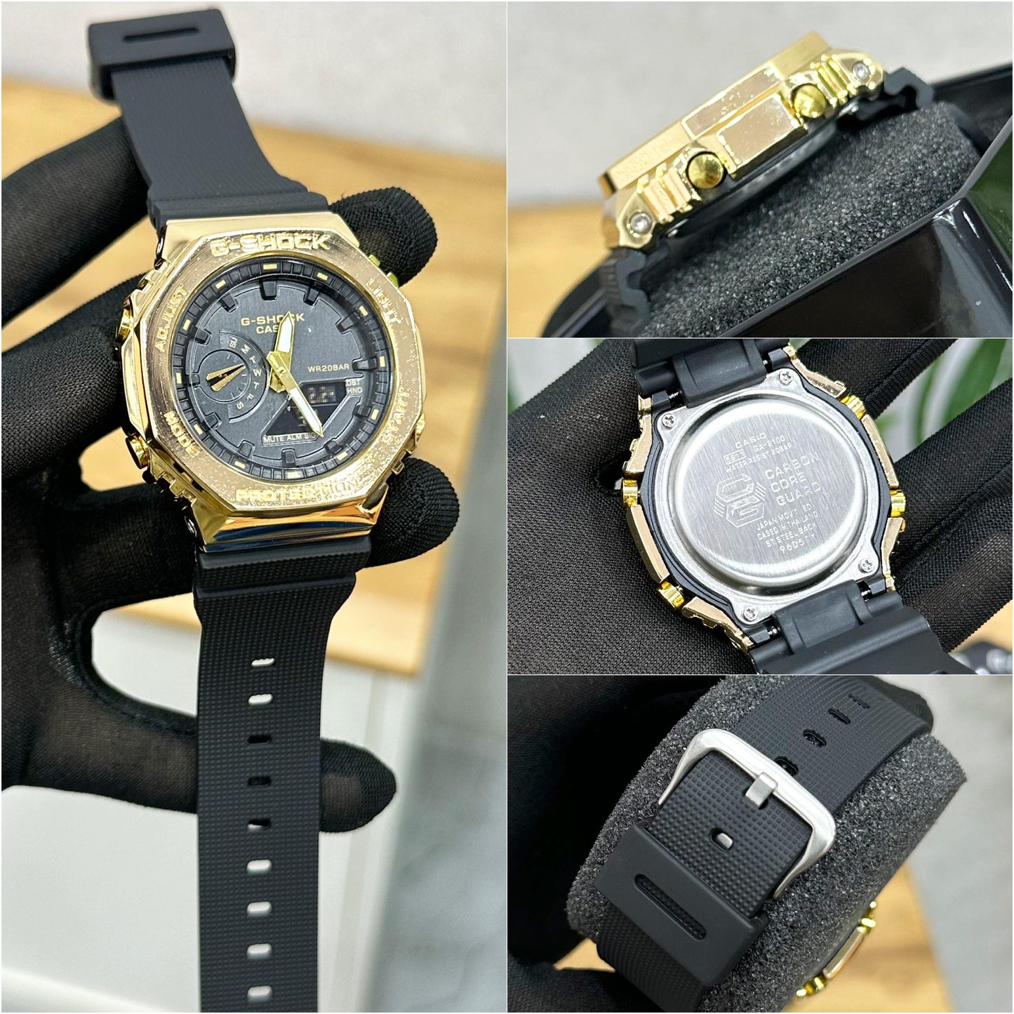 New G SHOCK GM2100 BLACK & GOLD