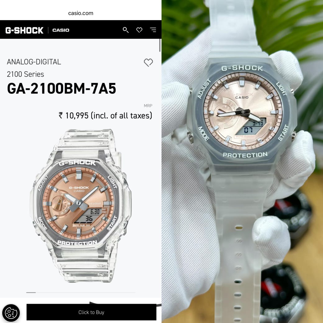 NEW G SHOCK GA-2100 NEWELY LAUNCHED COLLECTION