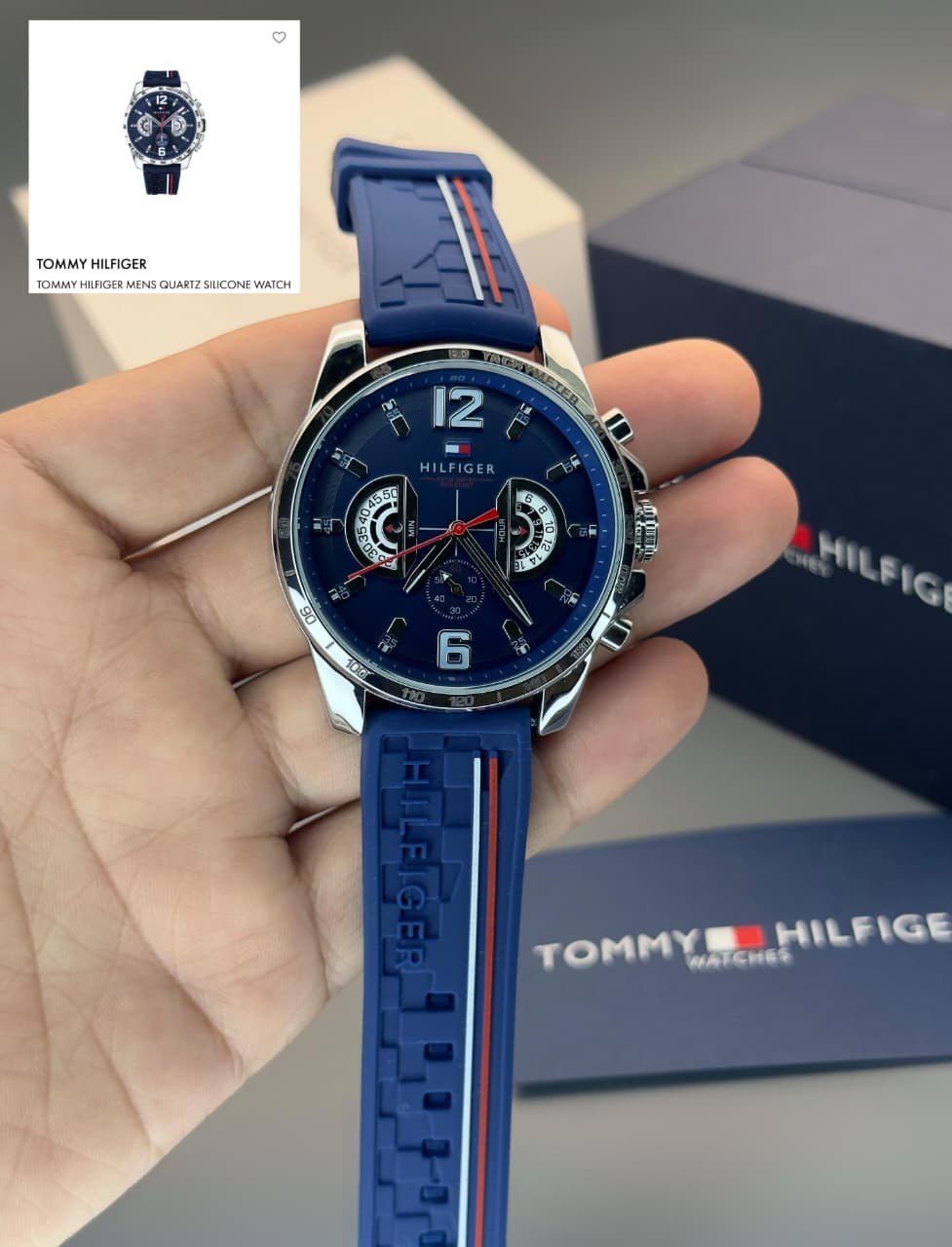 Tom.my Hilfiger Decker Blue-Silver