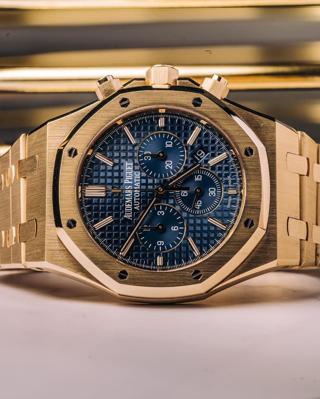 Aude.mars piguet Royal Oak Chronograph