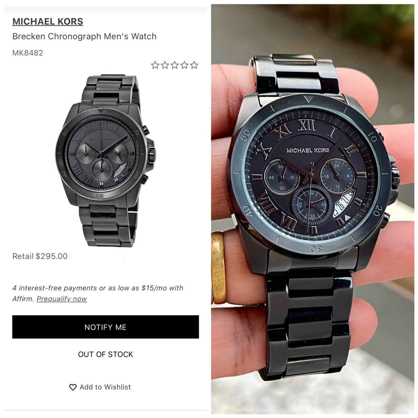 Mic.hael Kors Brecken Premium