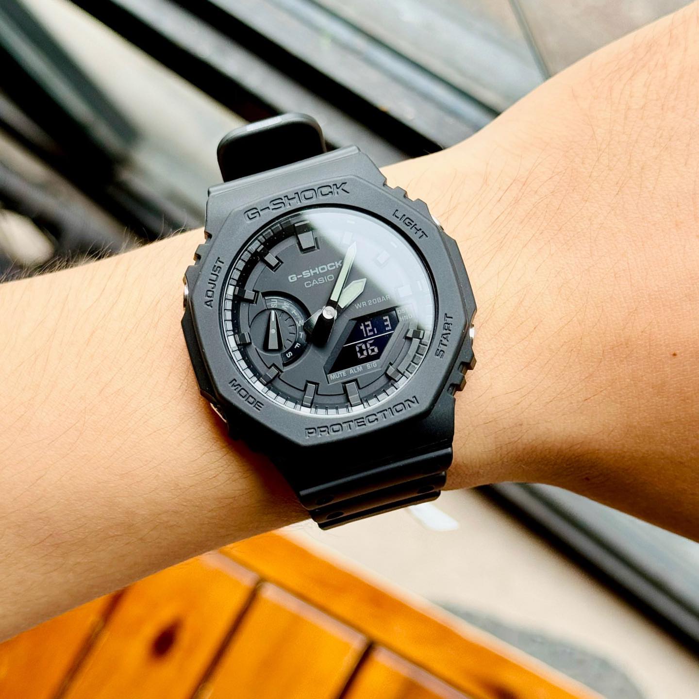 New Casio g shock ga2100
