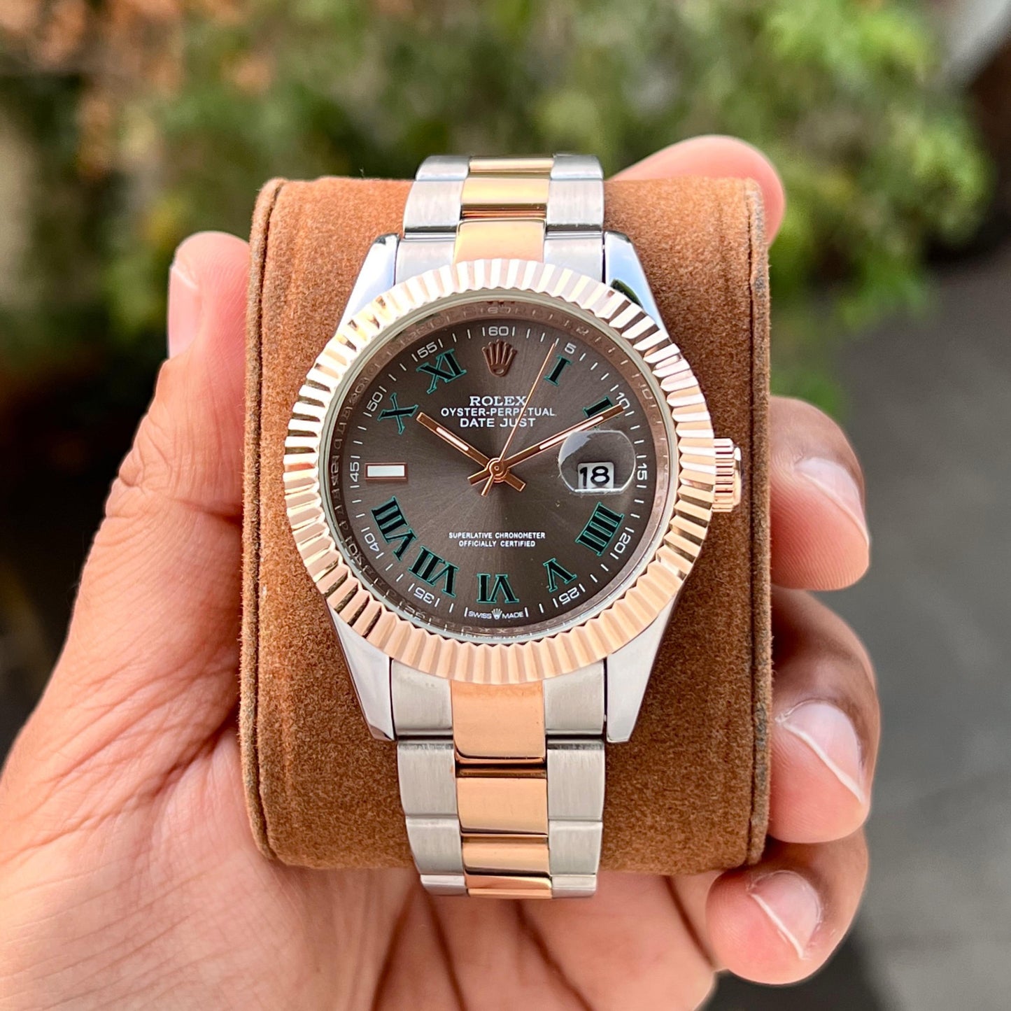 Rol.ex Premium DateJust Everose