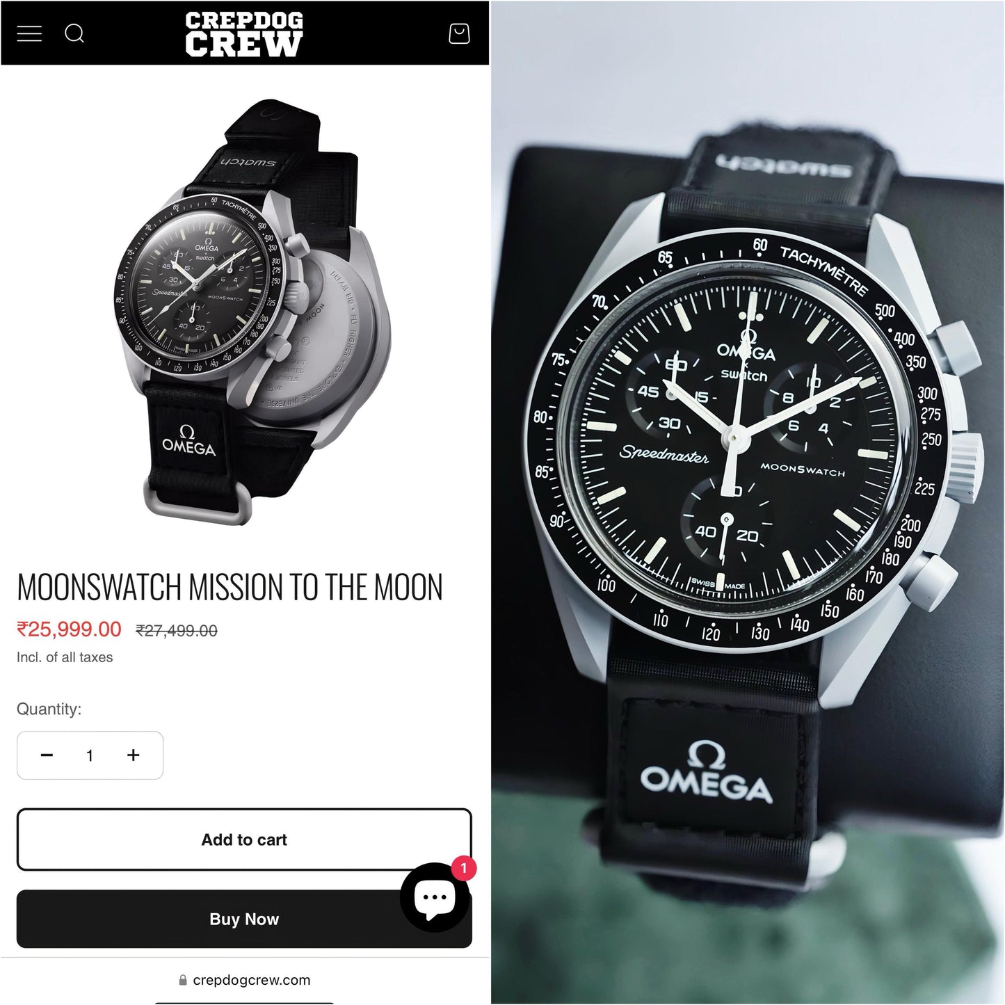 NEW OMEGA SPEEDMASTER MOONSWATCH PREMIUS