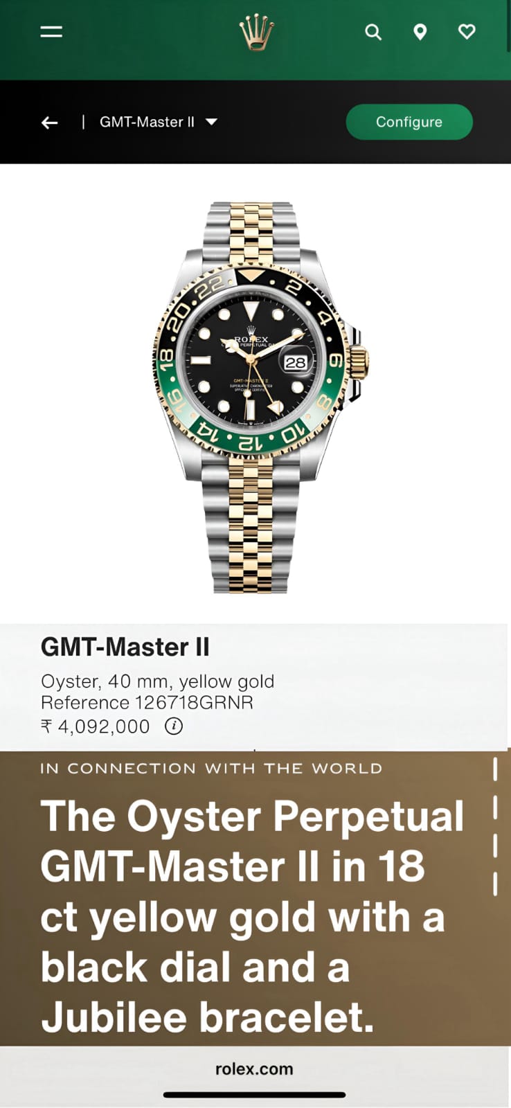 Rol.ex Oyster Perpetual Gmt master