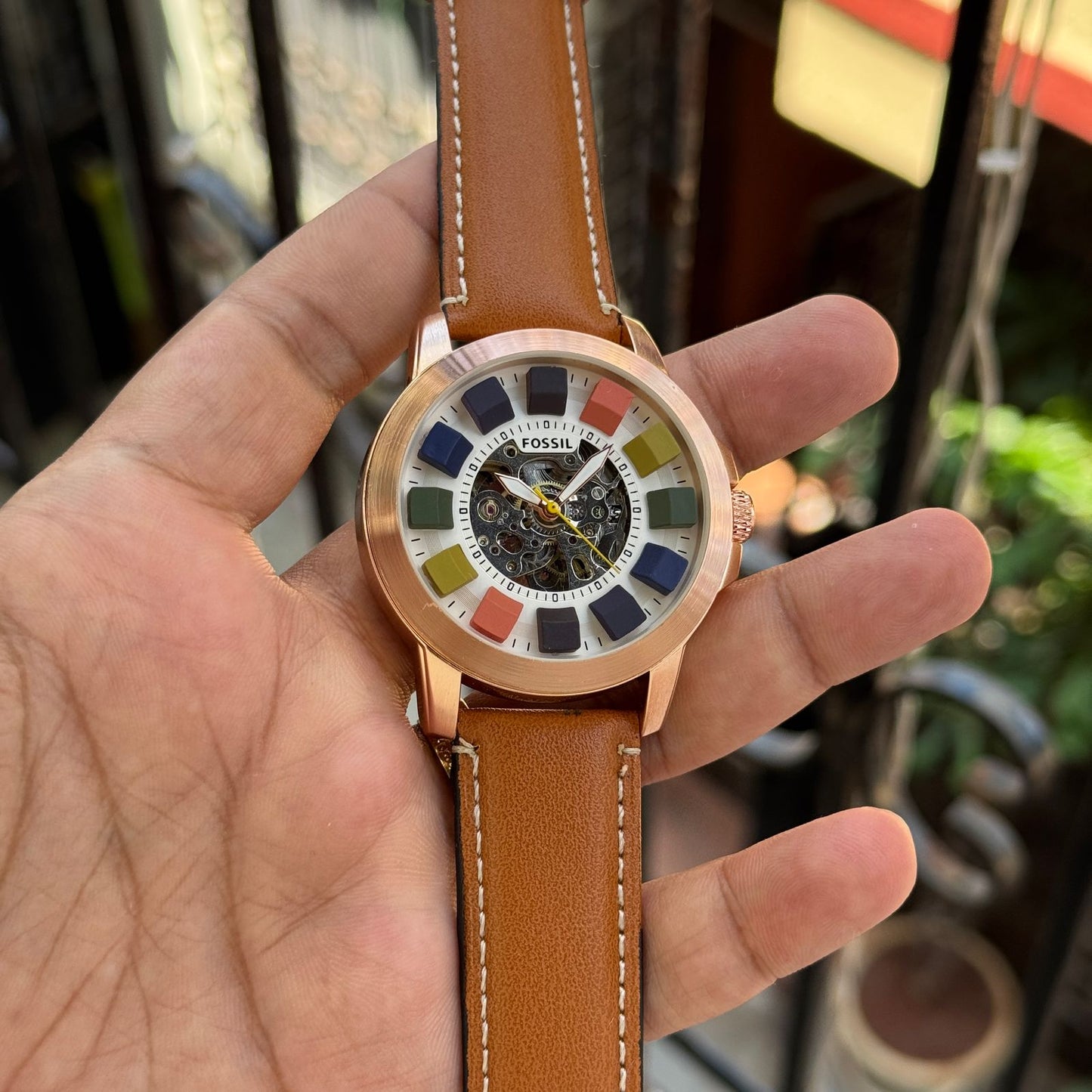 Fos.sil Grand Multi Skeleton Automatic