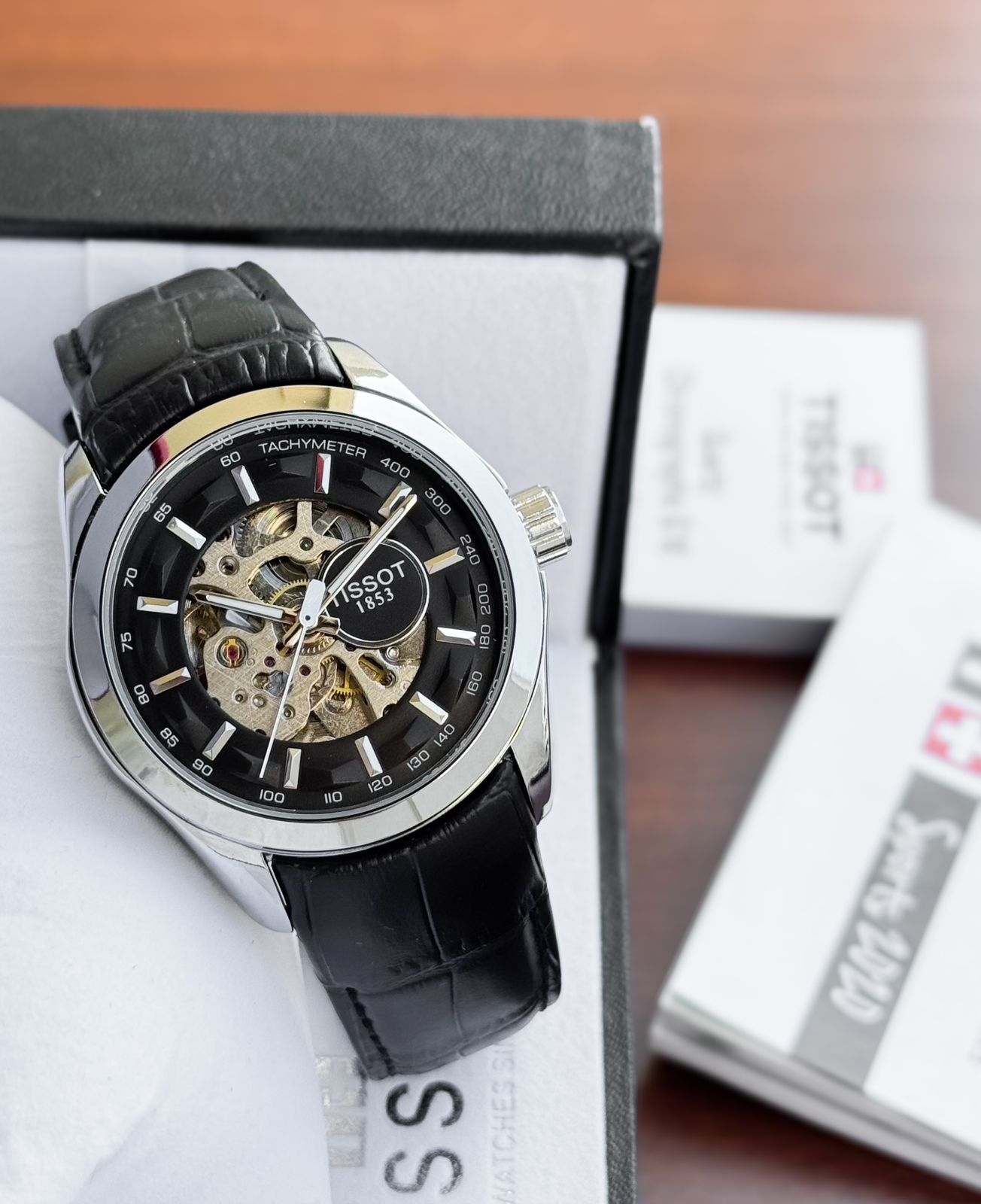 Tis.sot 1853 skeleton automatic