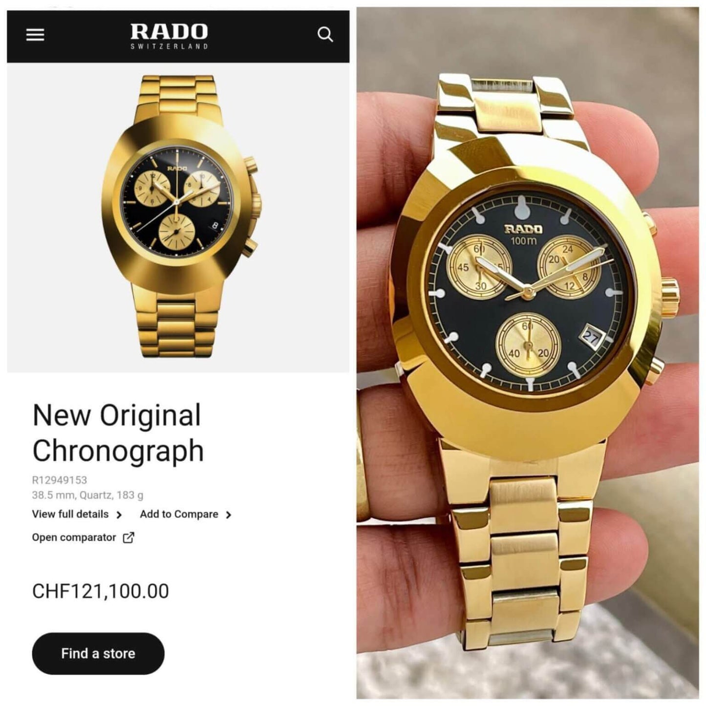 EXCLUSIVE RA.DO DIASTAR PREMIUM COLLECTION